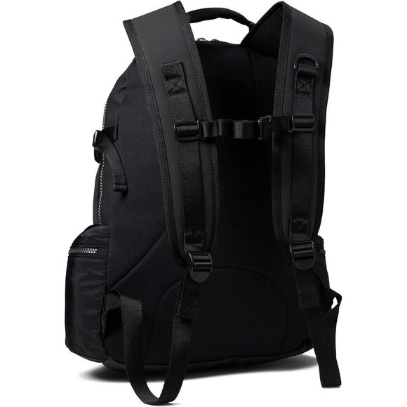 Superdry Mens Mountain Tarp Graphic Backpack Black/Black - NWT - Picture 2 of 5